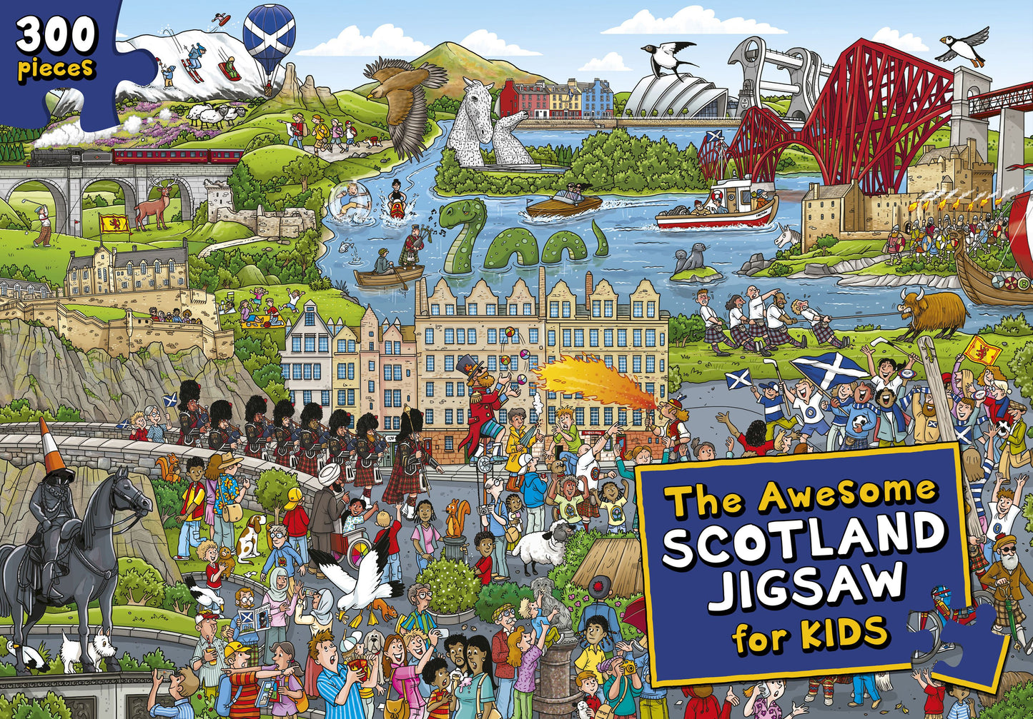 Awesome Scotland 300 jigsaw for kids