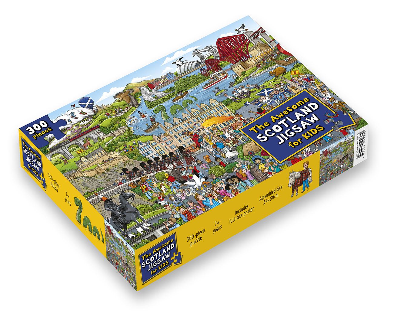 Awesome Scotland 300 jigsaw for kids