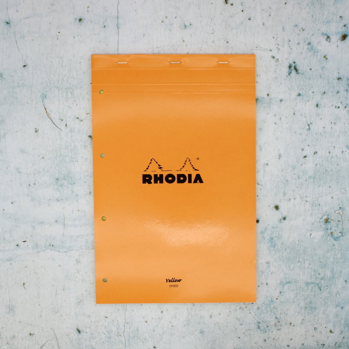 Rhodia A4 notepad - yellow pages