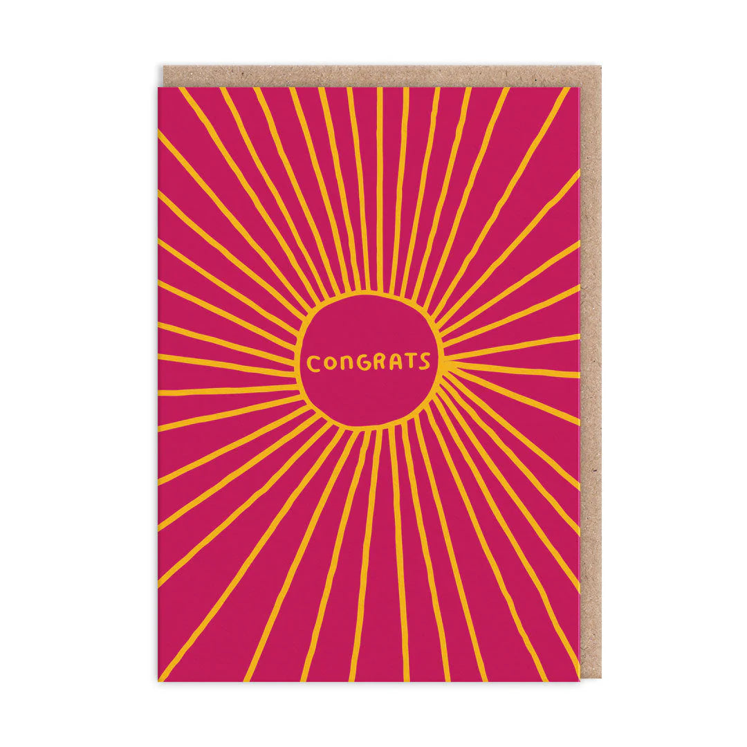Sunburst Congrats