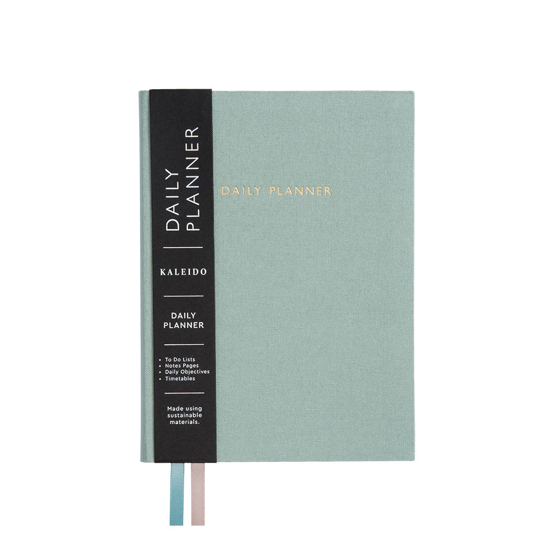 Sage Fabric Daily Planner (B6)
