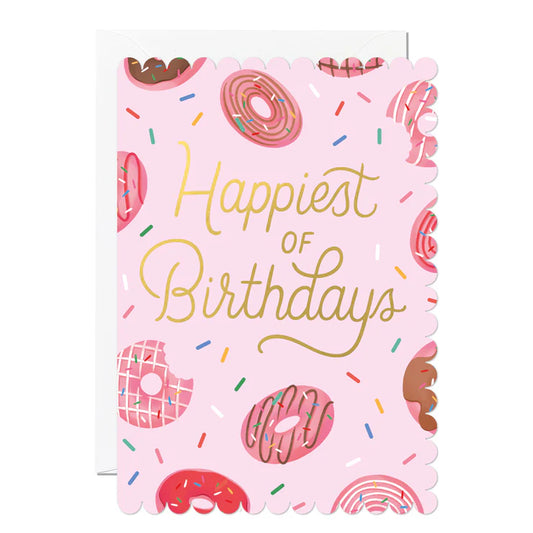 Doughnut Birthday Card