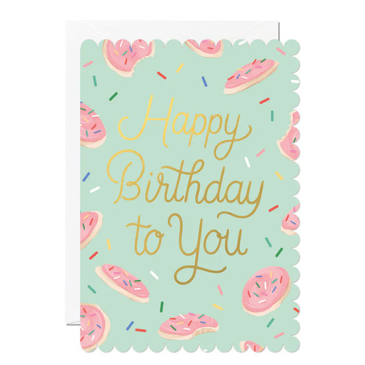 Sugar Cookie Birthday Card