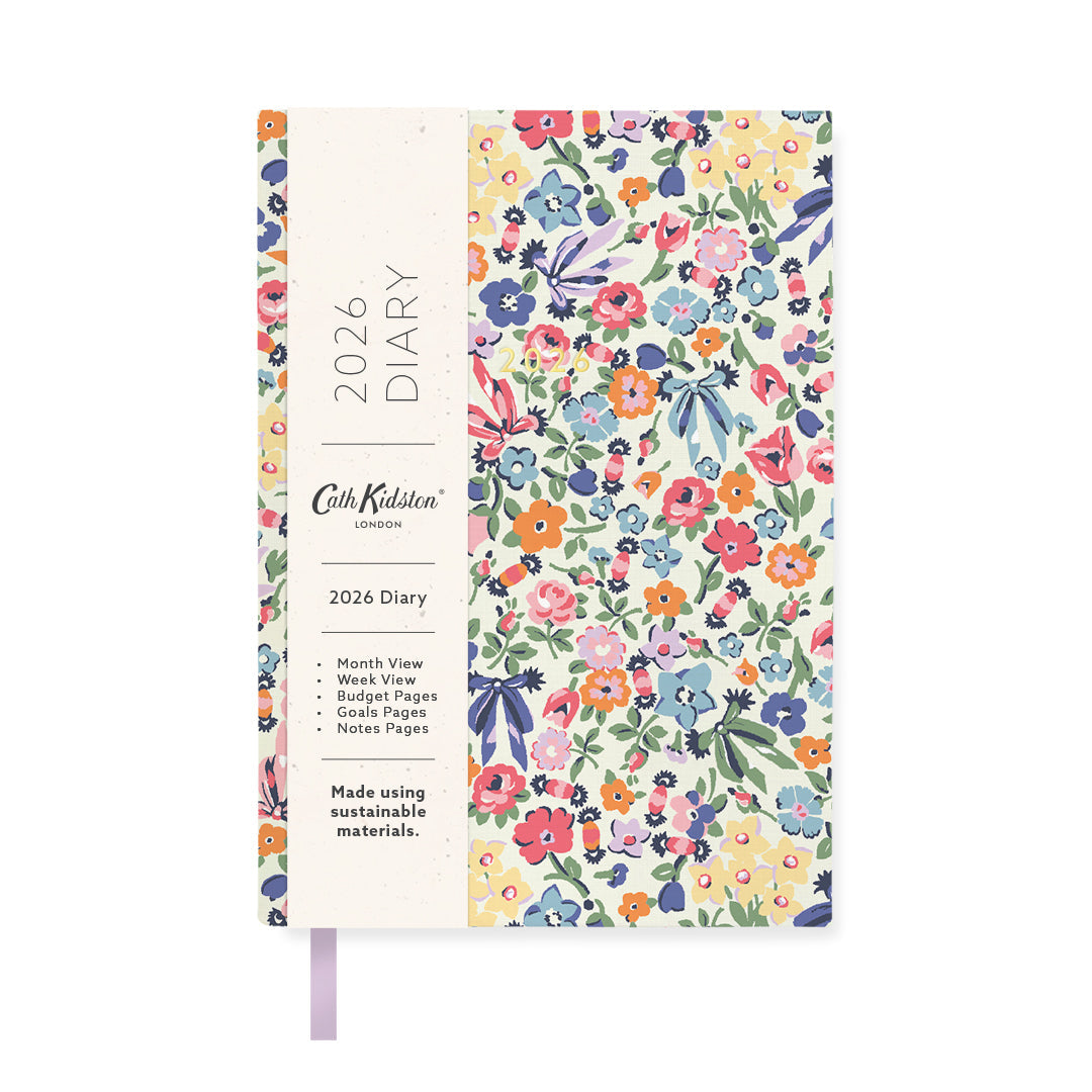 2026 Floral Ditsy Diary -A6
