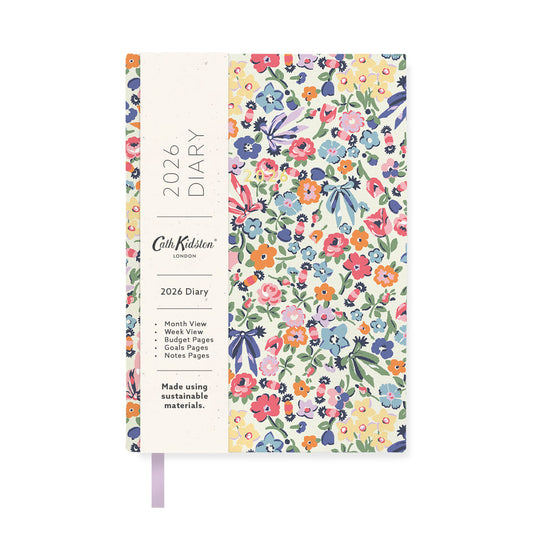 2026 Floral Ditsy Diary -A6