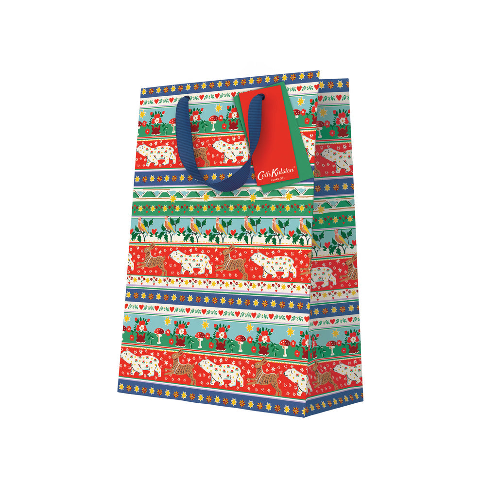 Festive Animal Large Gift Bag