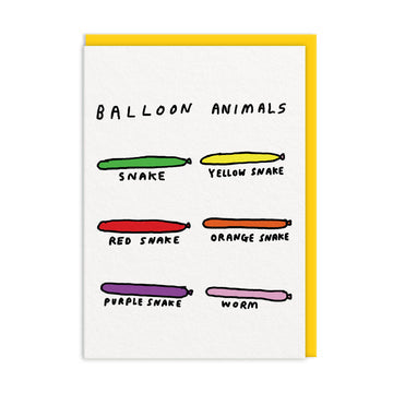 Balloon Animals