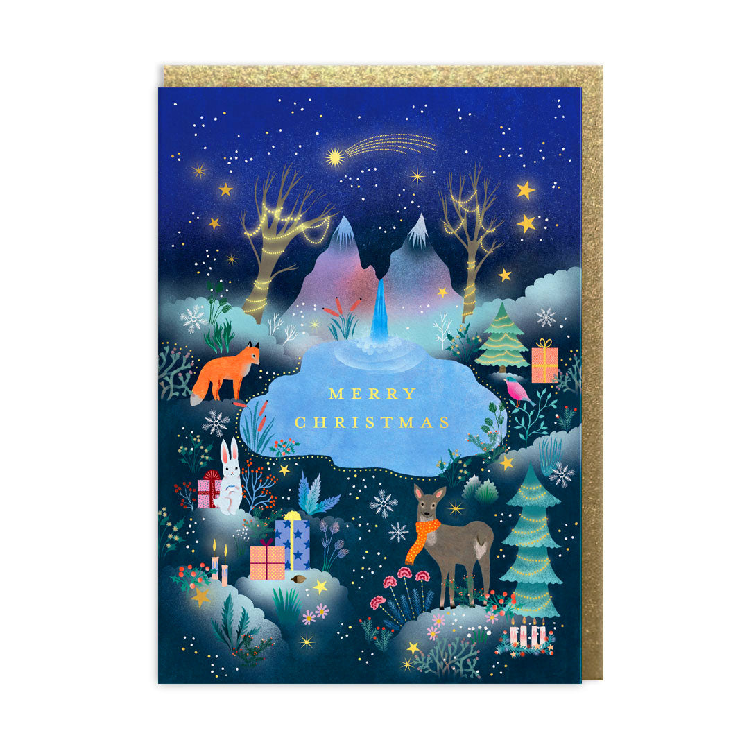Christmas Forest card