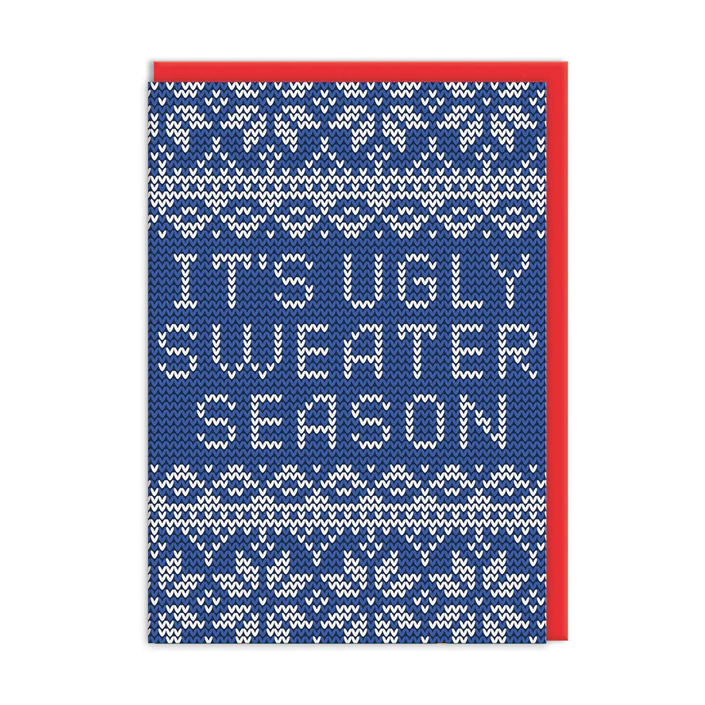 Ugly Sweater Season Charity Card - Pack of 6