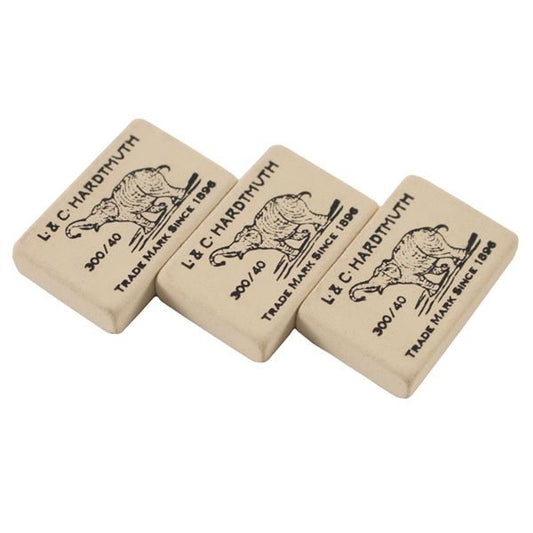 A elephant eraser from the Pencil Me In stationery shop.
