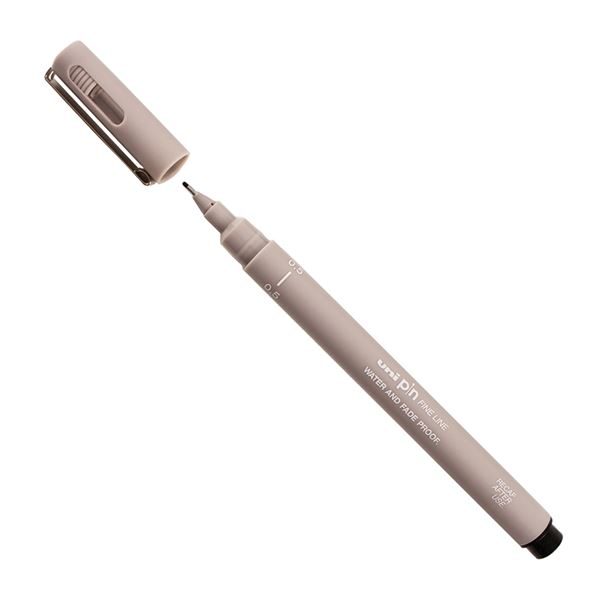 A light grey fine liner from the Pencil Me In stationery shop.