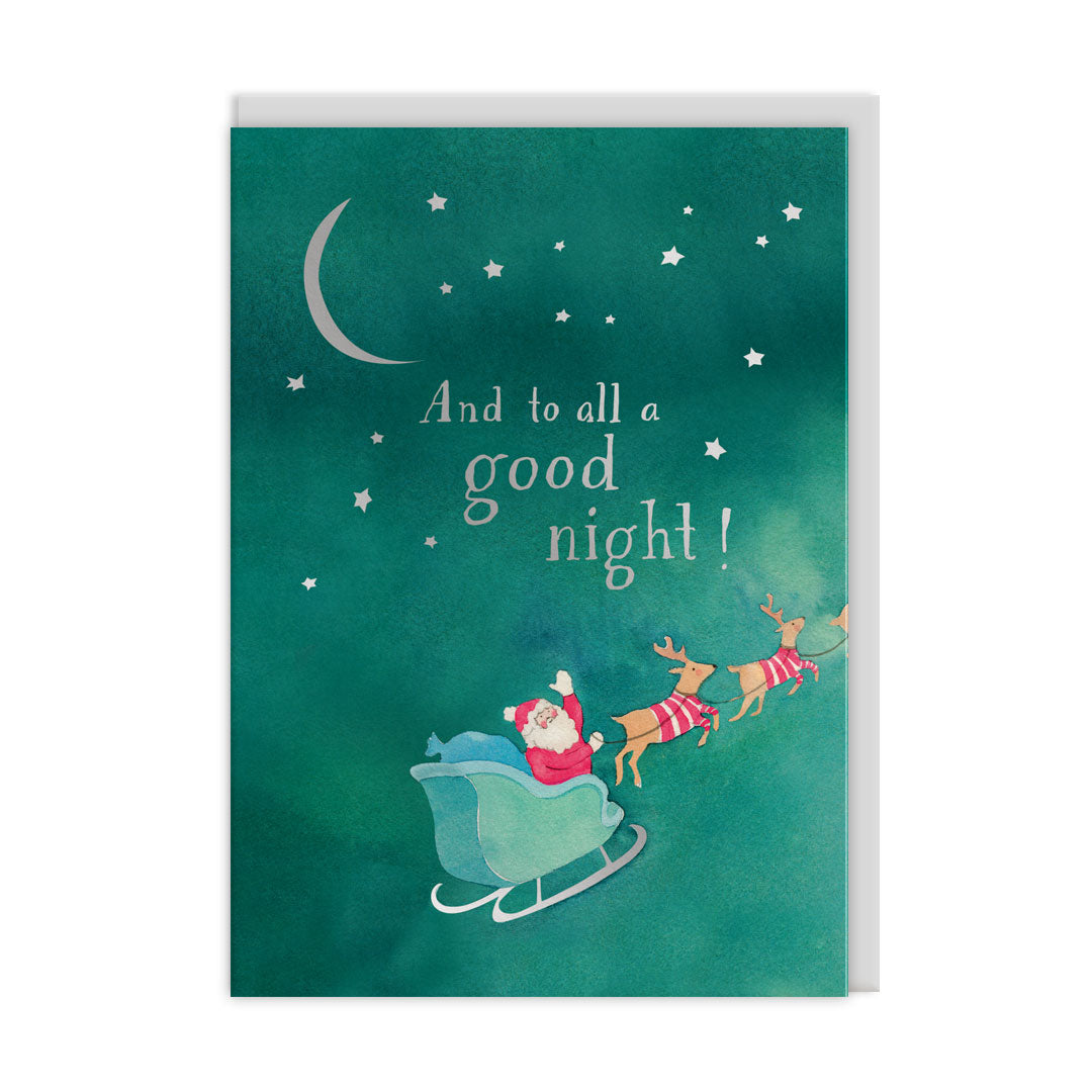 Santa Sleigh card