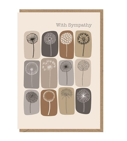 With Sympathy Card