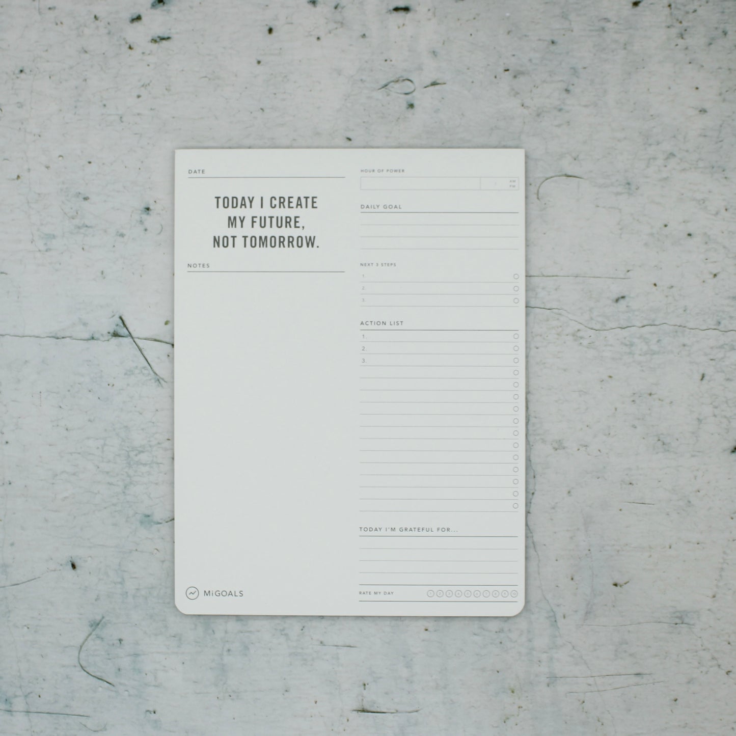 MiGoals | Productivity Pad