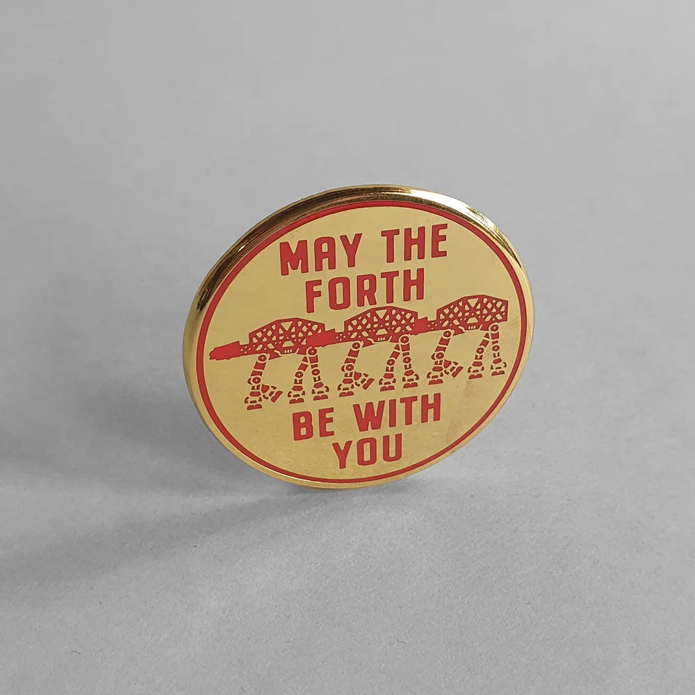 May the Forth be with You Pin Badge