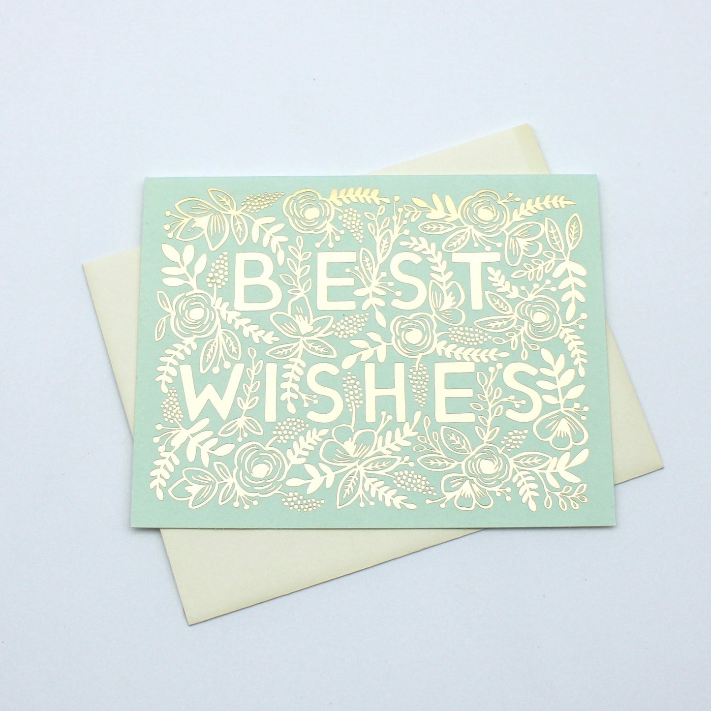 Best Wishes card