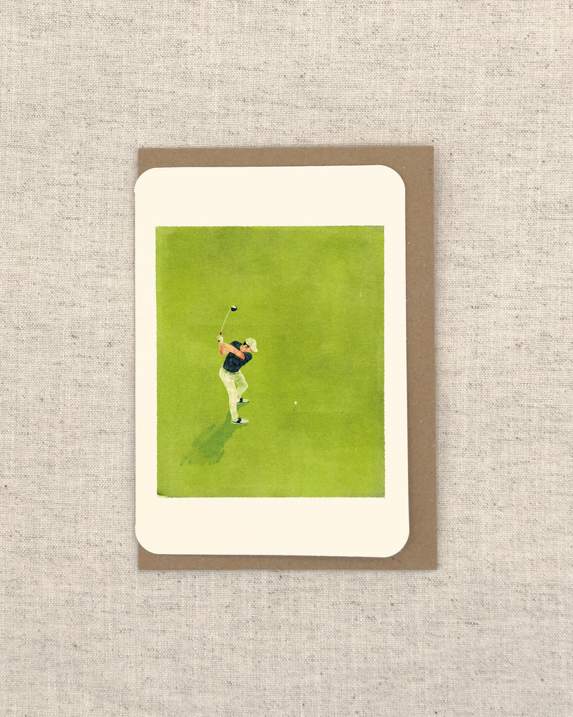 Golfer Card