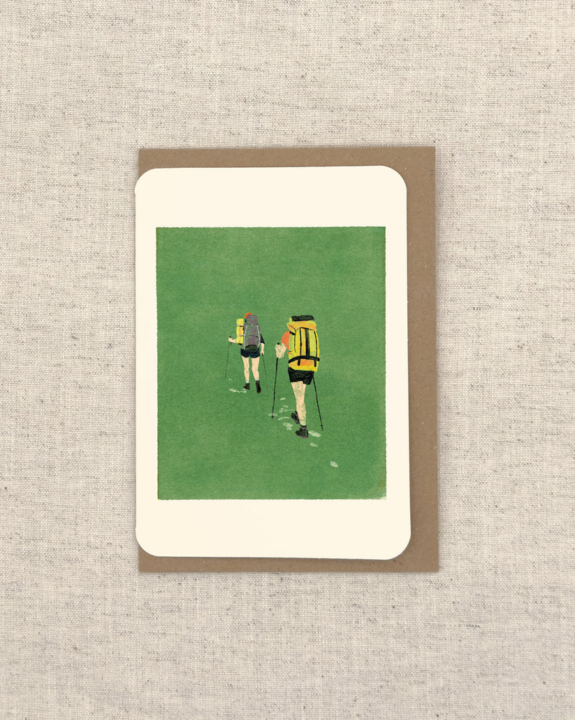Two Walkers Card