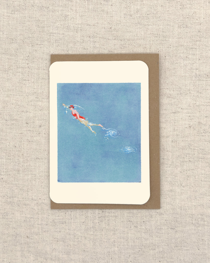 Swimmer Card