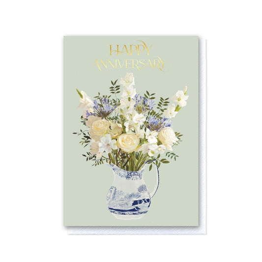 Anniversary Flowers card