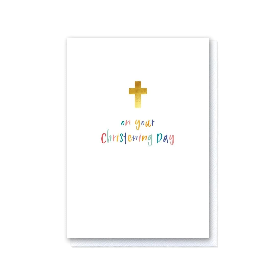 Christening Day card