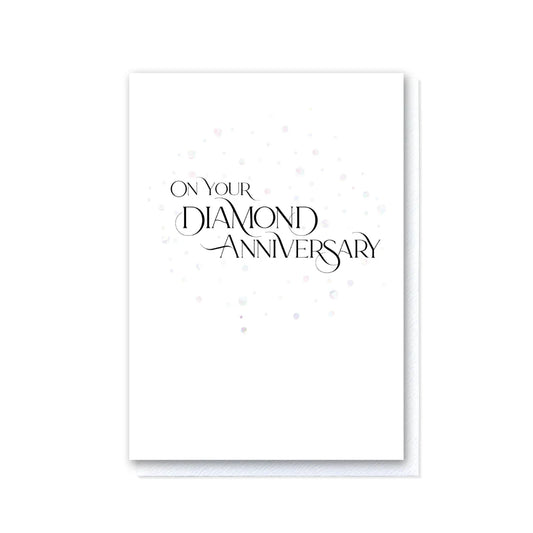 Diamond Anniversary card