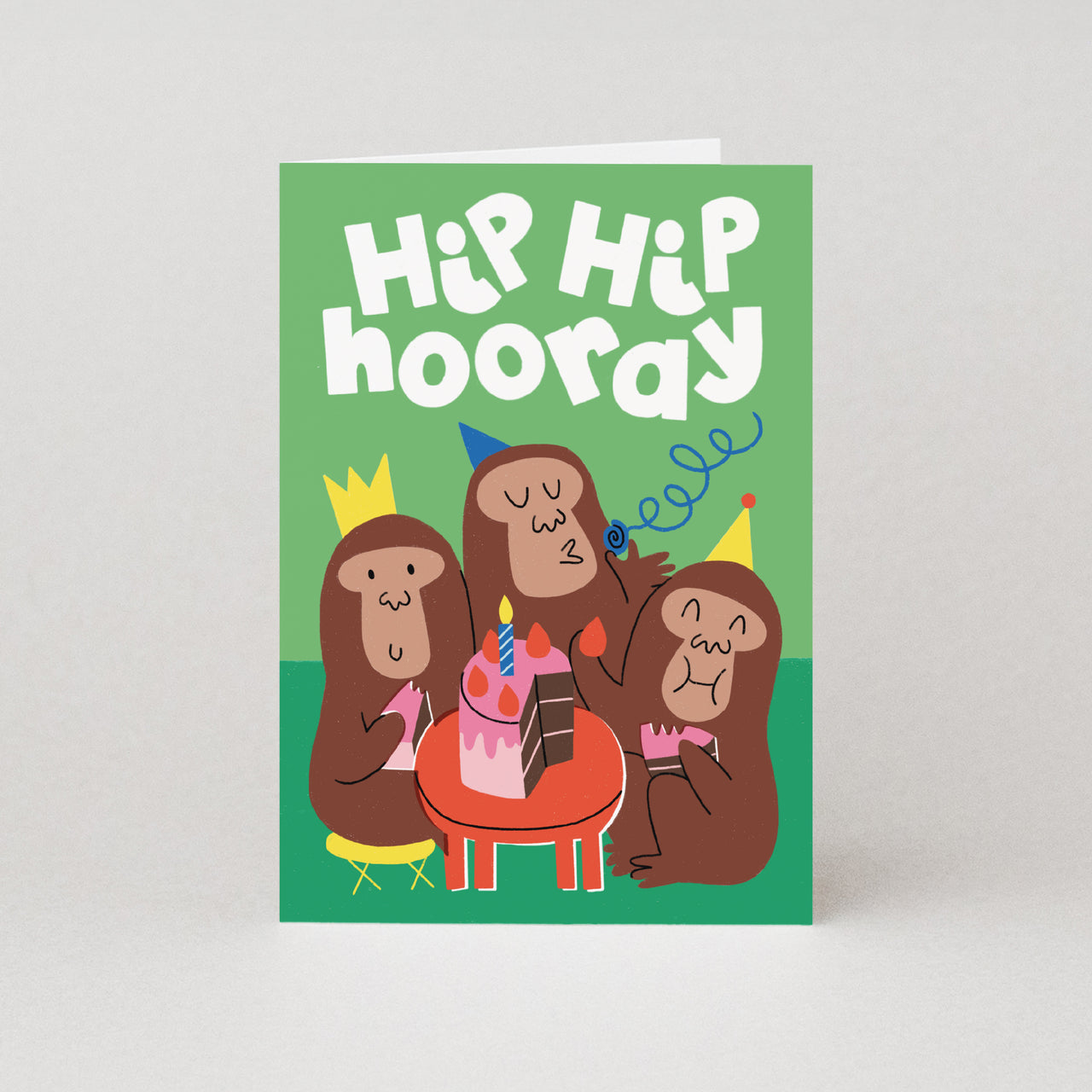 Hip Hip Hooray Birthday Card