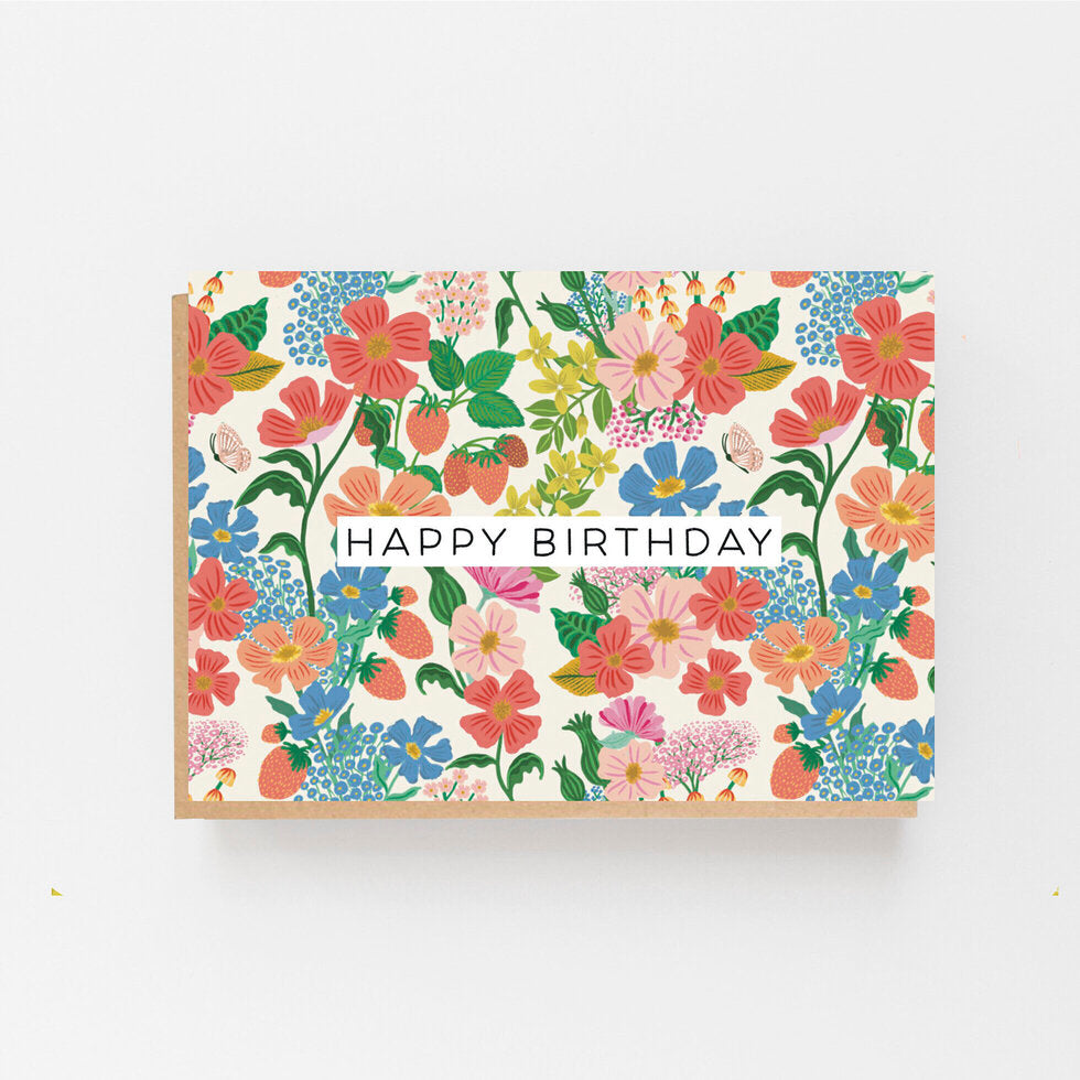 Happy Birthday - Summer Cream