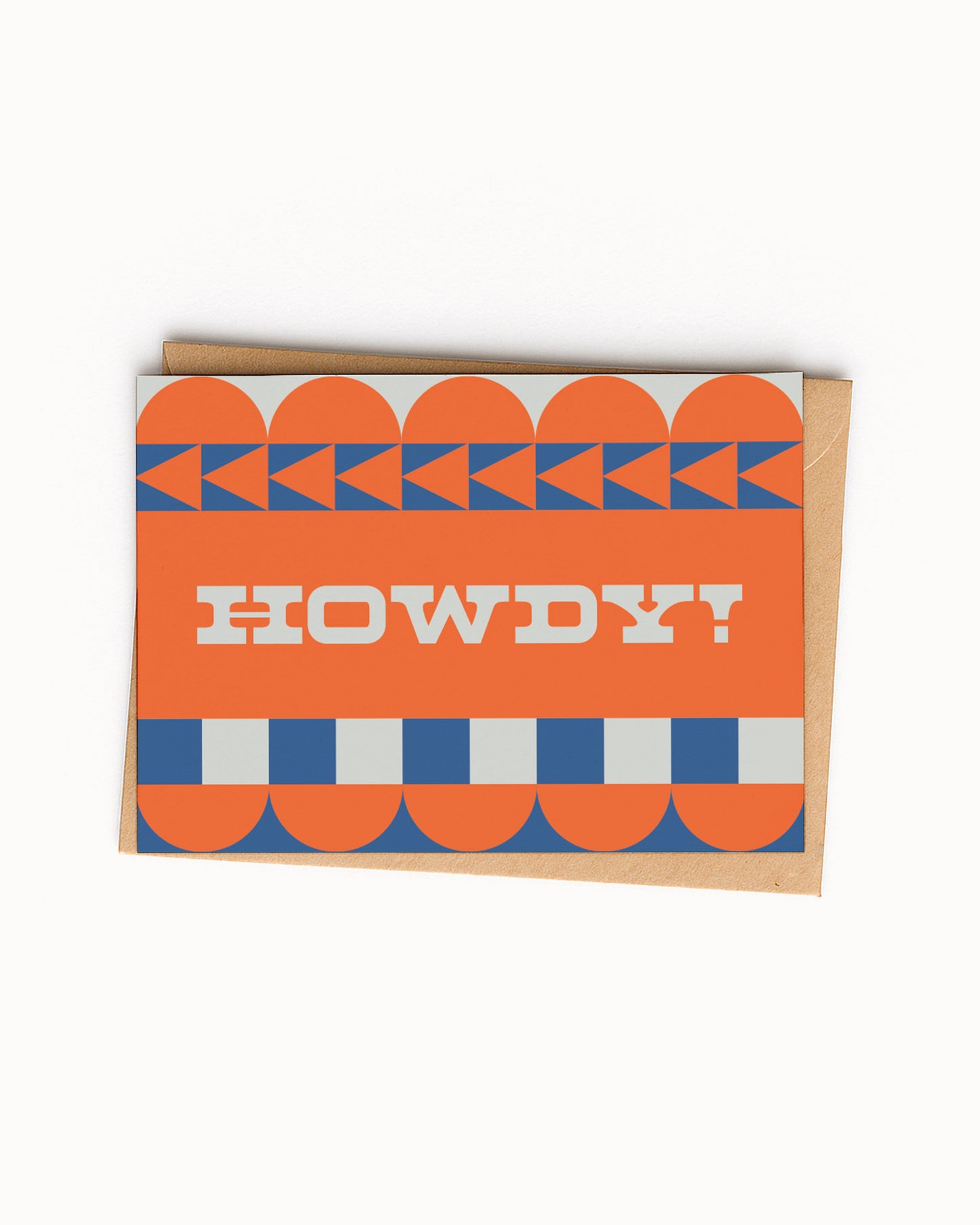 Howdy Geometric Card