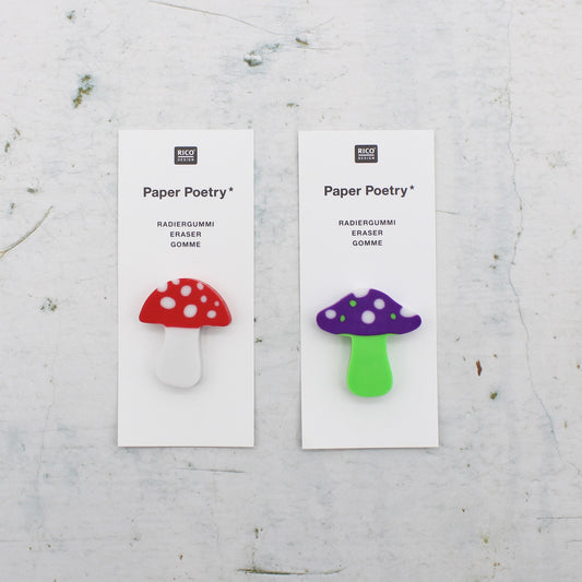 Mushroom Eraser - 2 designs