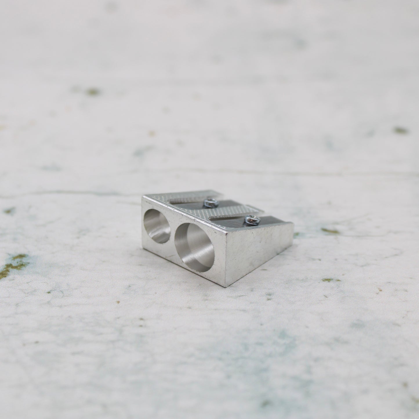 A double pencil sharpener from the Pencil Me In stationery shop.