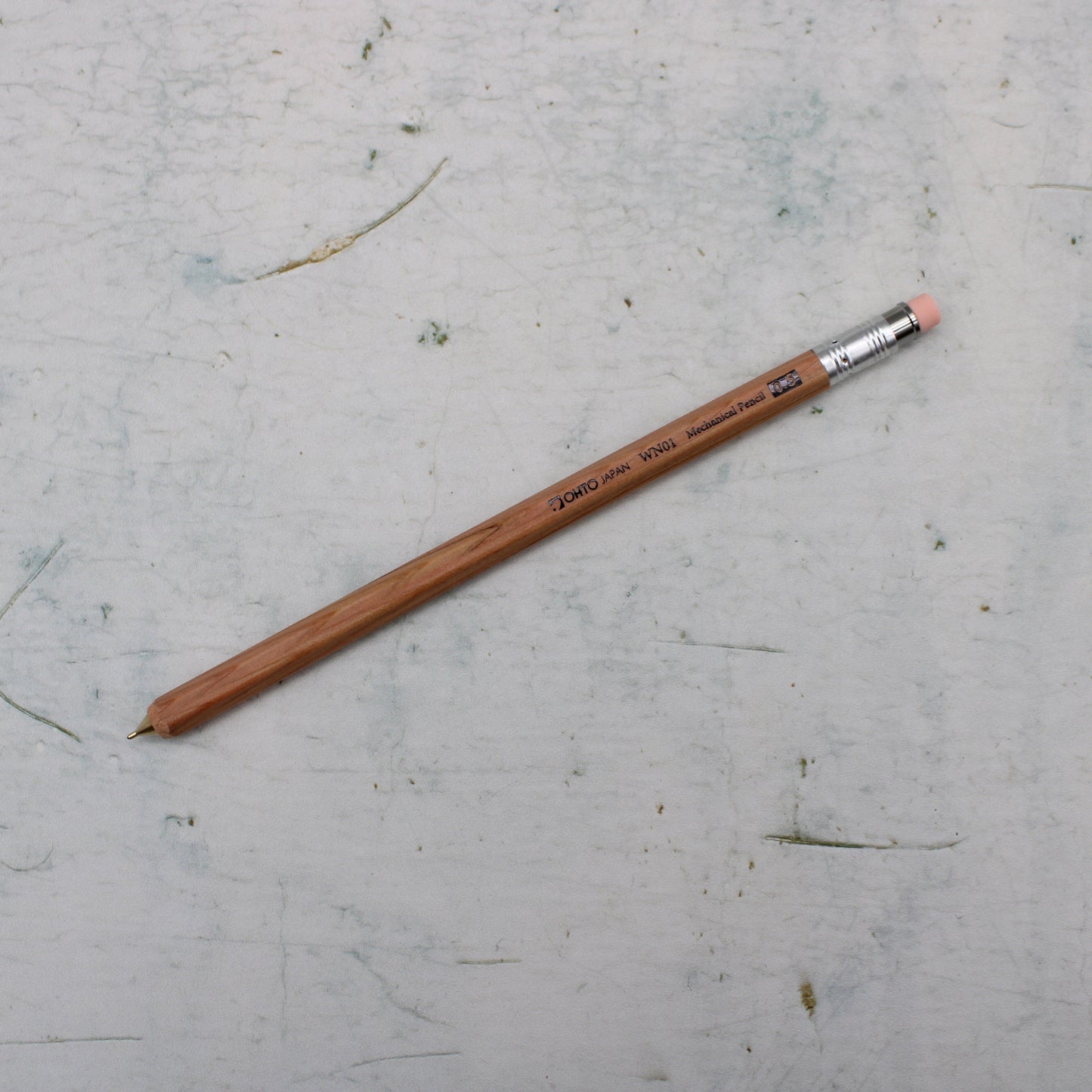 A natural wooden mechanical pencil from the Pencil Me In stationery shop.