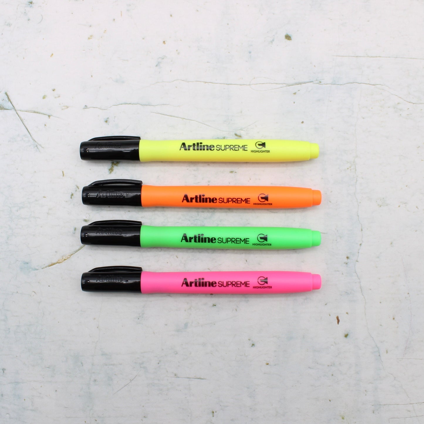 Artline Supreme Highlighters - 4 colours