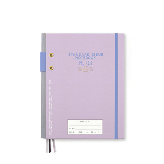 Standard Issue No.3 Notebook - Lavender & Periwinkle
