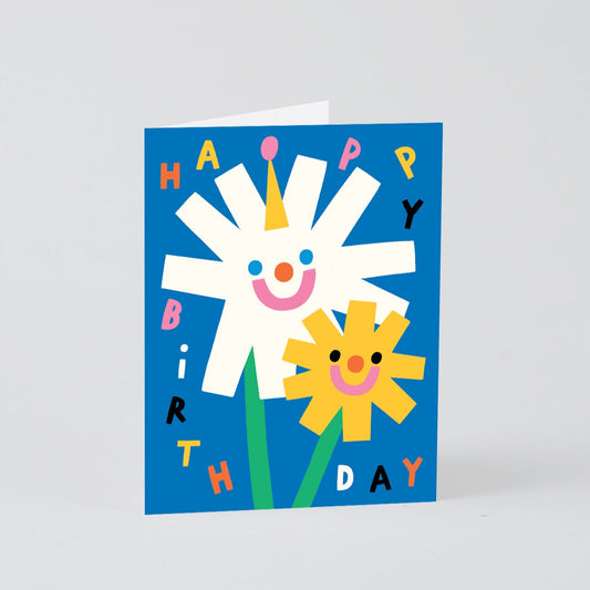 Birthday Flowers card