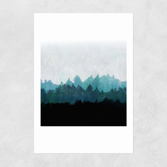Woods Pastel A3 Print