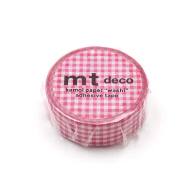 Delicate Checkered Pink Washi Tape
