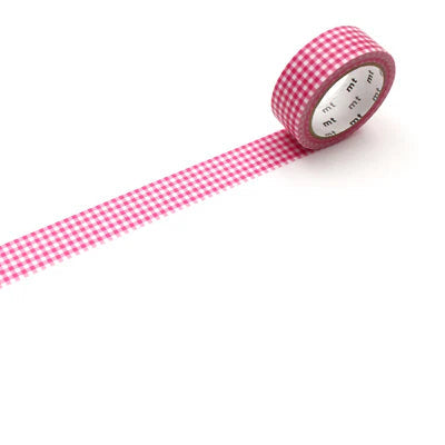 Delicate Checkered Pink Washi Tape