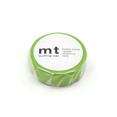 Matte Yellow Green (Lime) Washi Tape