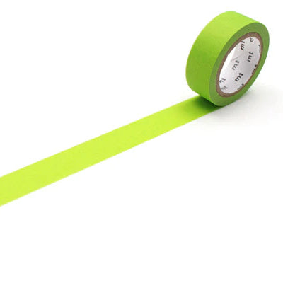 Matte Yellow Green (Lime) Washi Tape