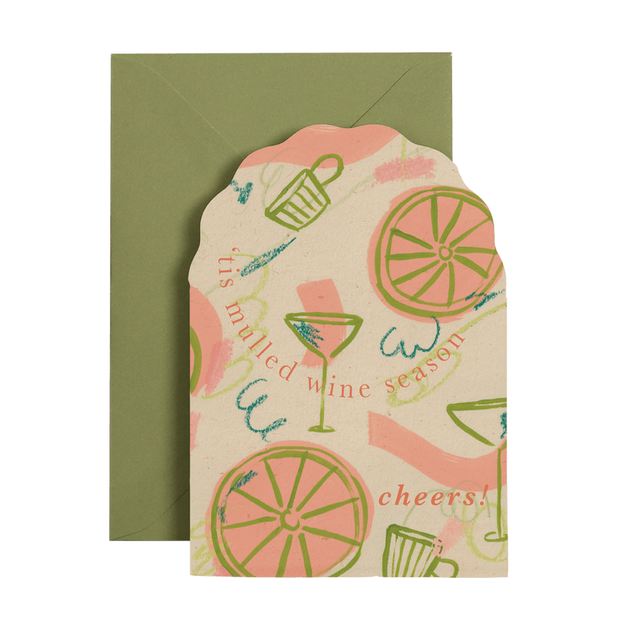 Mulled Wine, Cheers Card