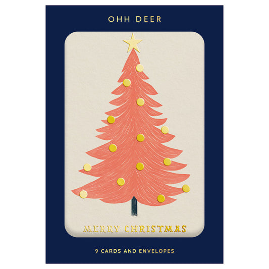 Christmas Icons Card Pack of 9