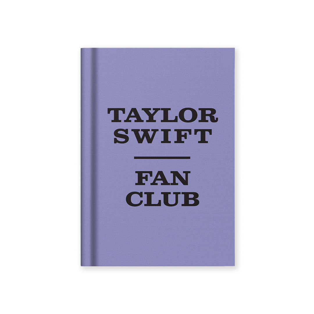 Taylor Swift Fan Club Fabric Hardback Notebook (A7)
