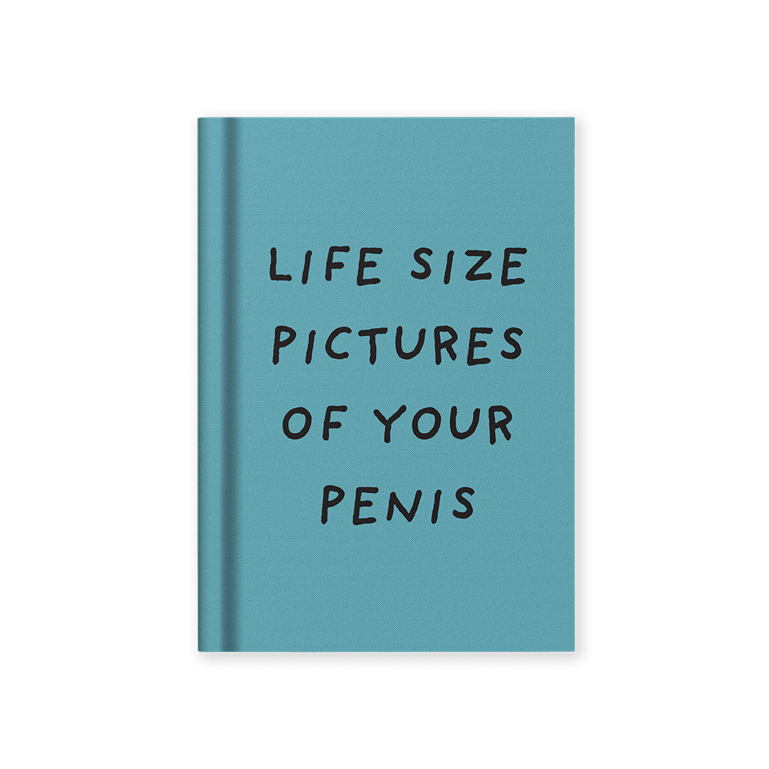 Life Size Pictures of Your Penis Fabric Hardback Notebook (A7)