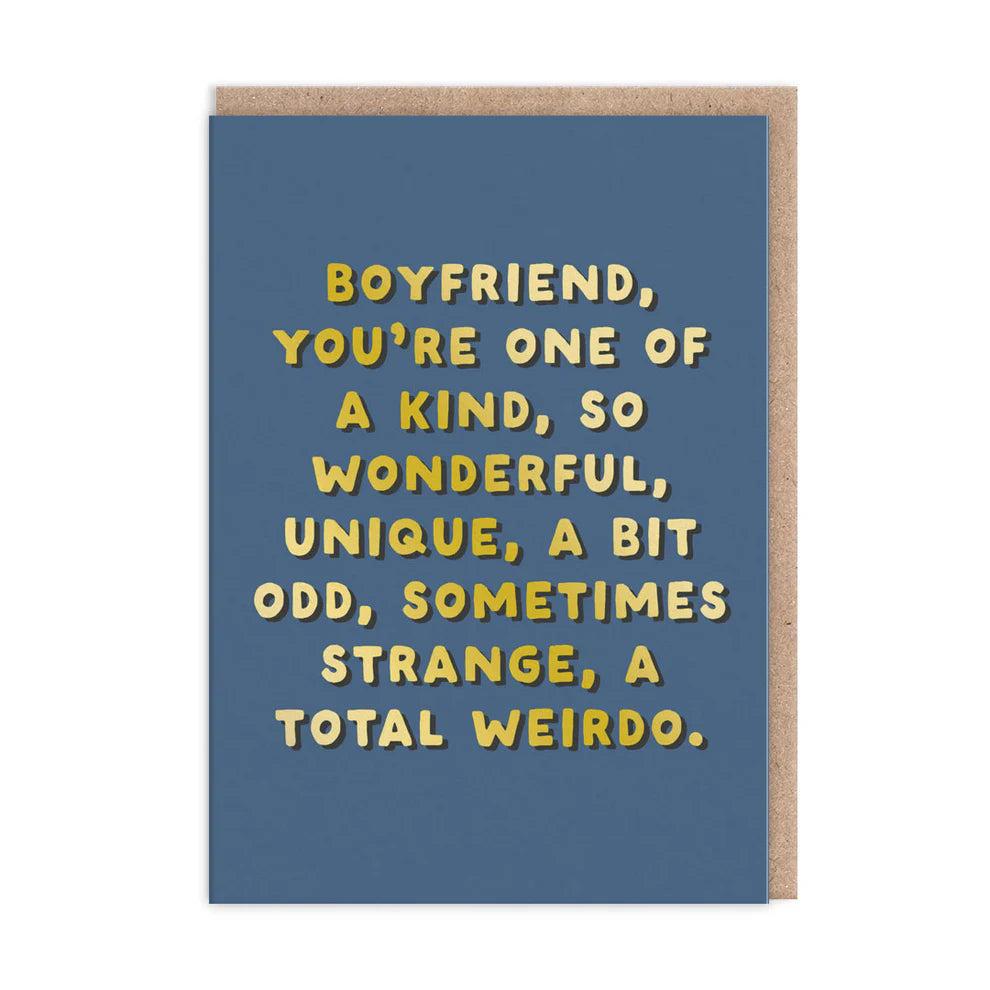 Boyfriend - One Of A Kind Greeting Card