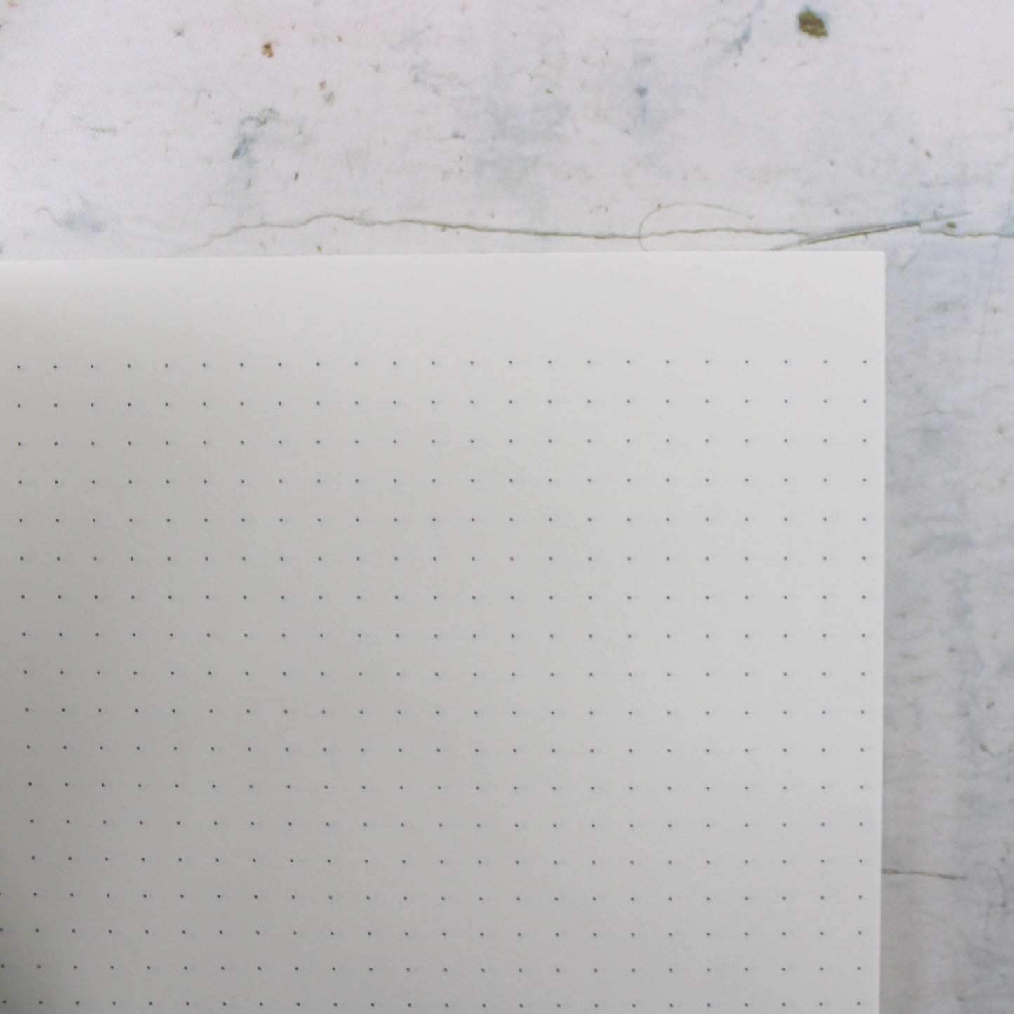 Ola A5 Blue Geometric Notebook - Grid Dot