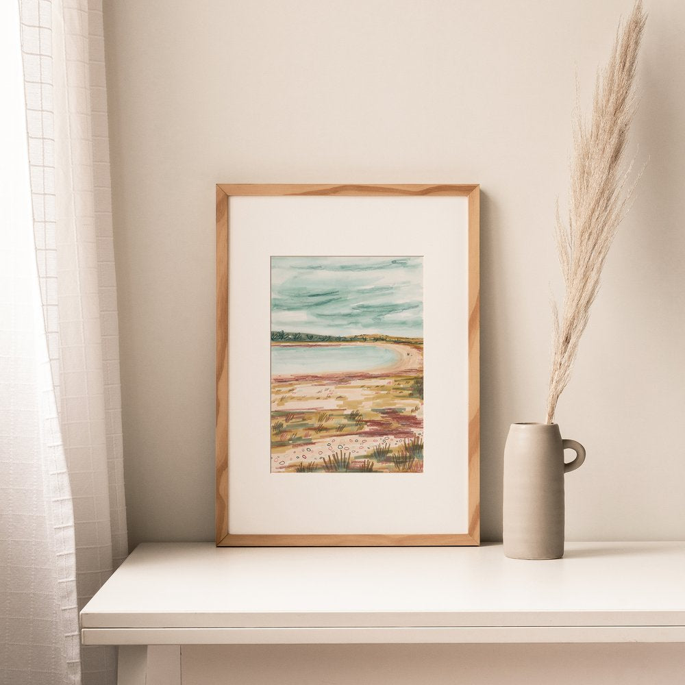Brighouse bay Dumfries & Galloway- A4 Print