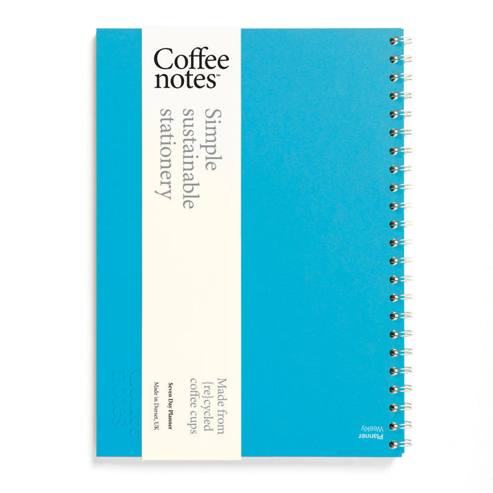A deep blue weekly planner from the Pencil Me In stationery shop.