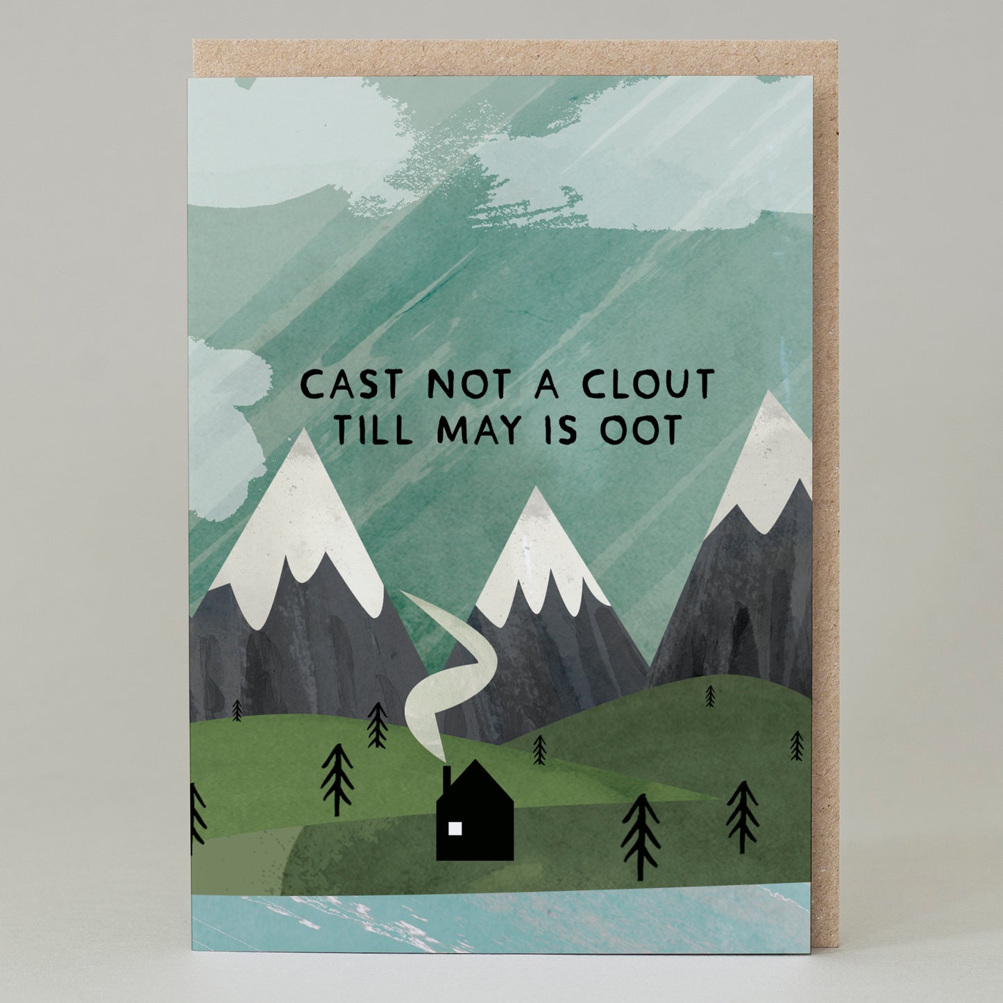 Cast not a clout Card