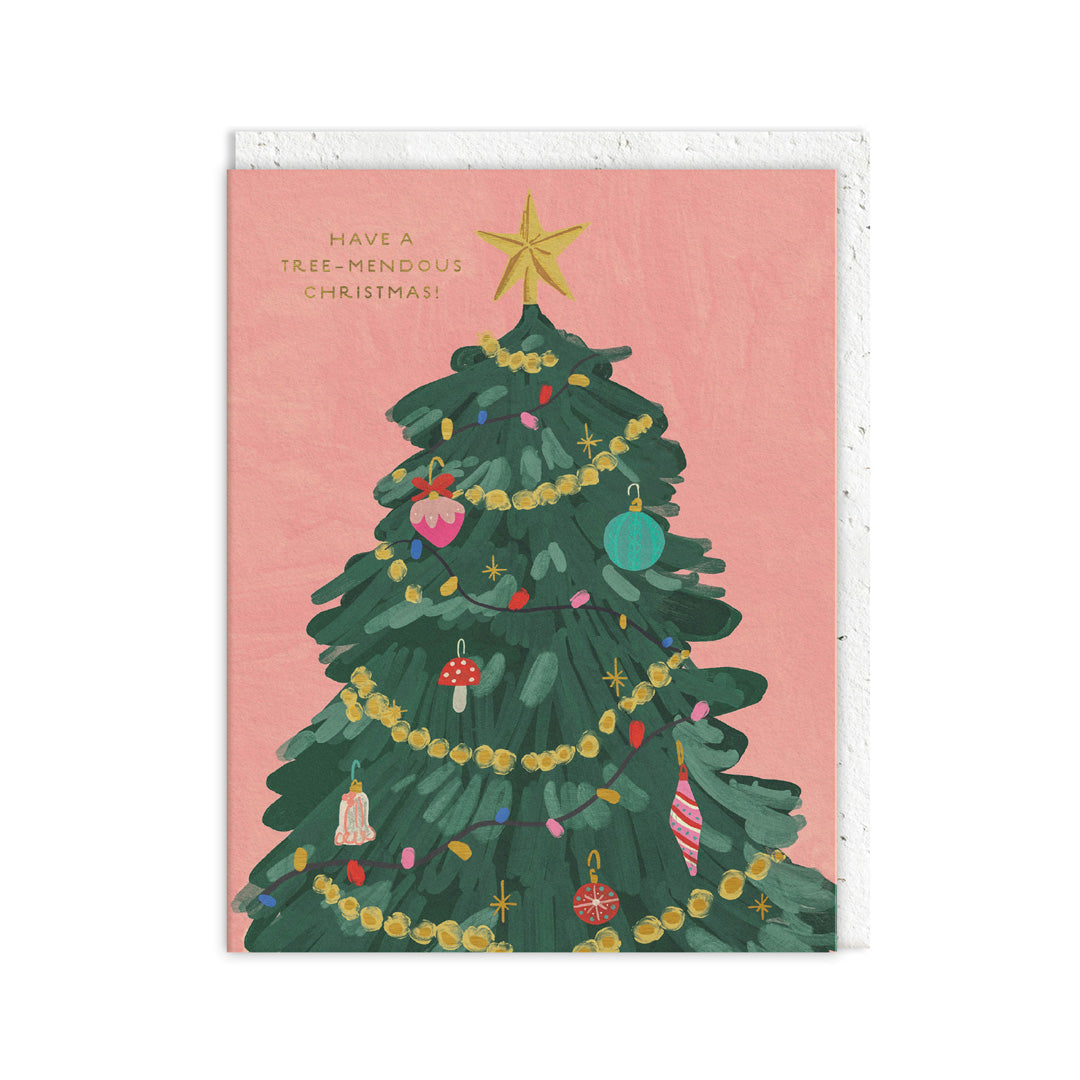 Tree-mendous card